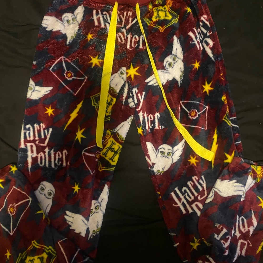 Warner Bros. Harry Potter Kids Pajama Bottoms - Red and Yellow